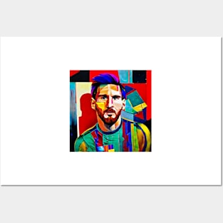 digital image  of Messi Posters and Art